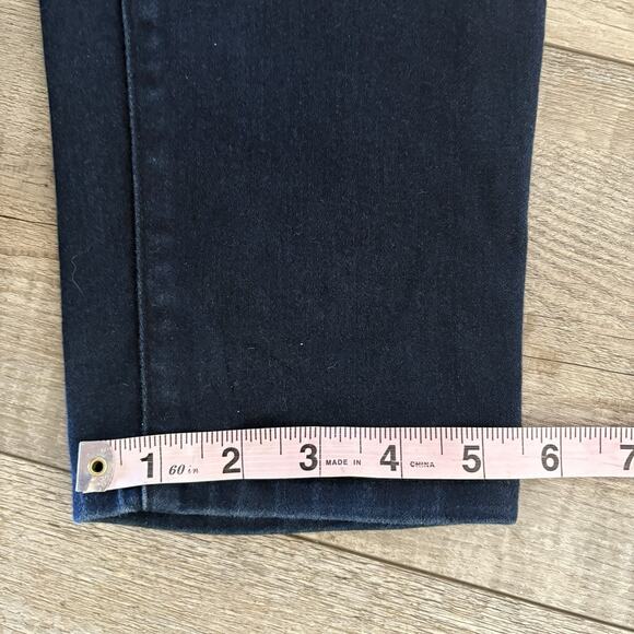 NYDJ Jeans Lift Tuck Legging | Size 6P (28x28) | Dark Wash Petite Stretch Denim - Picture 8 of 9
